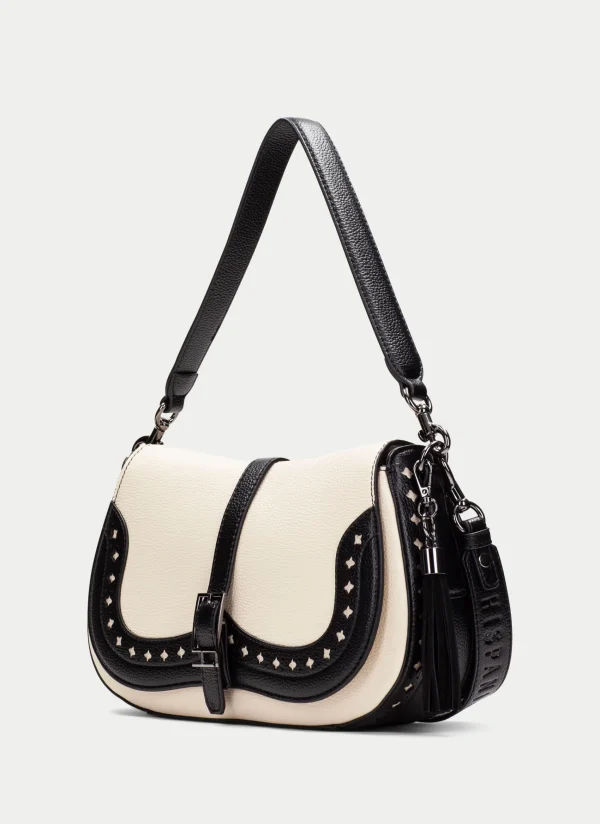 HISPANITAS Bolsa de ombro  preto-milk