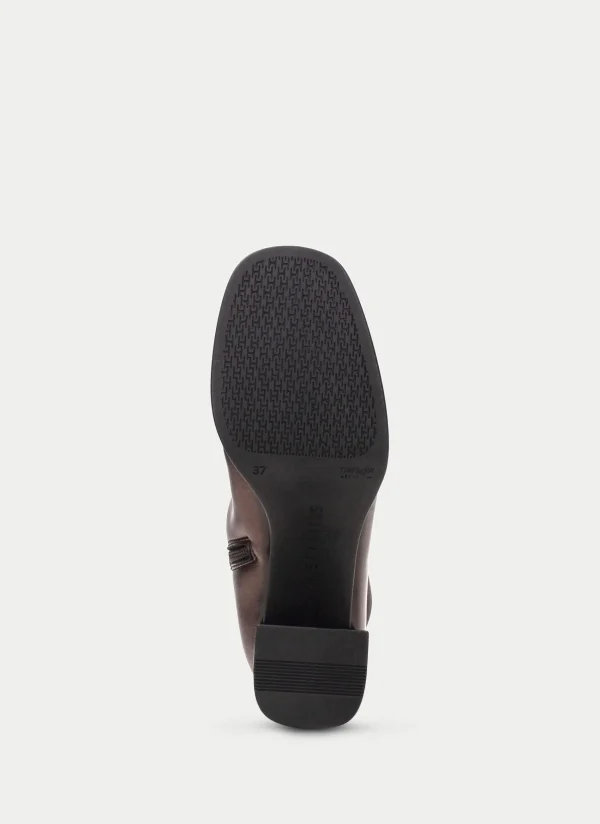 HISPANITAS Bota tokio preto-bronze