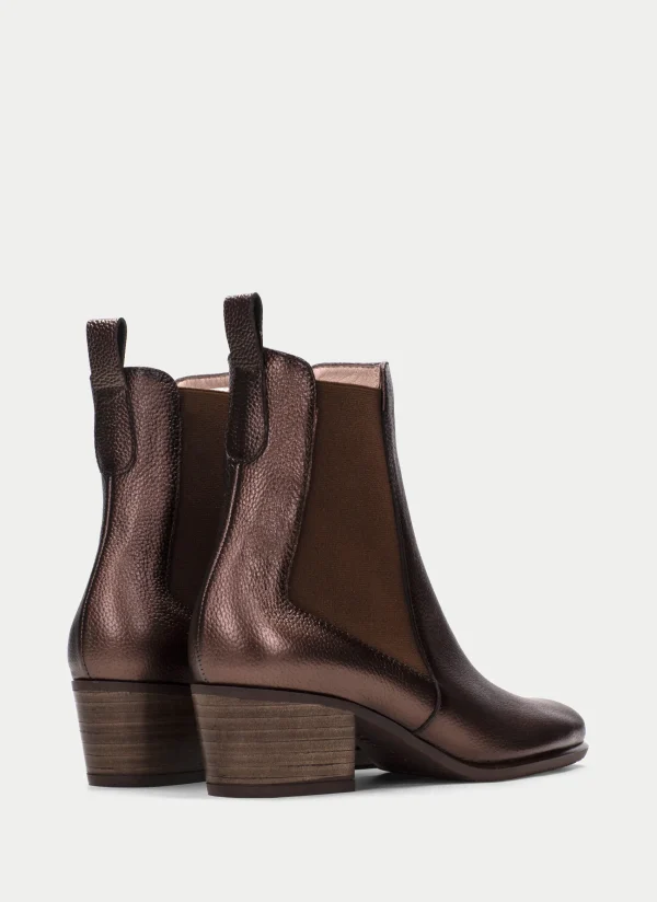 HISPANITAS Botins madeira bronze