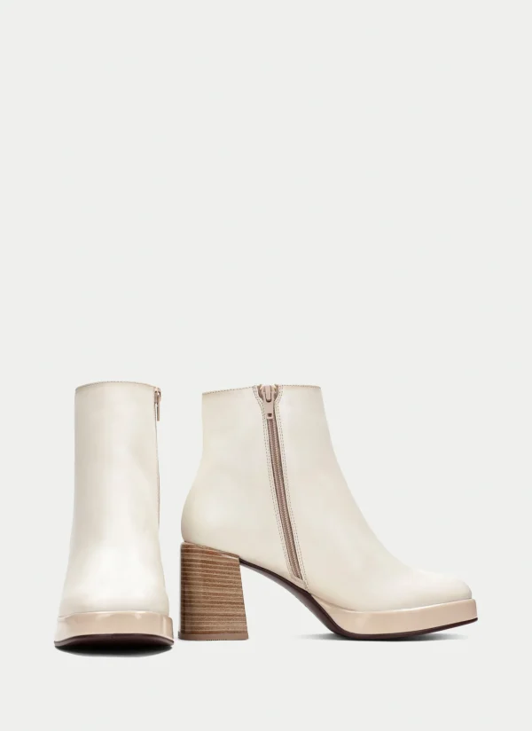 HISPANITAS Botins tokio baunilha