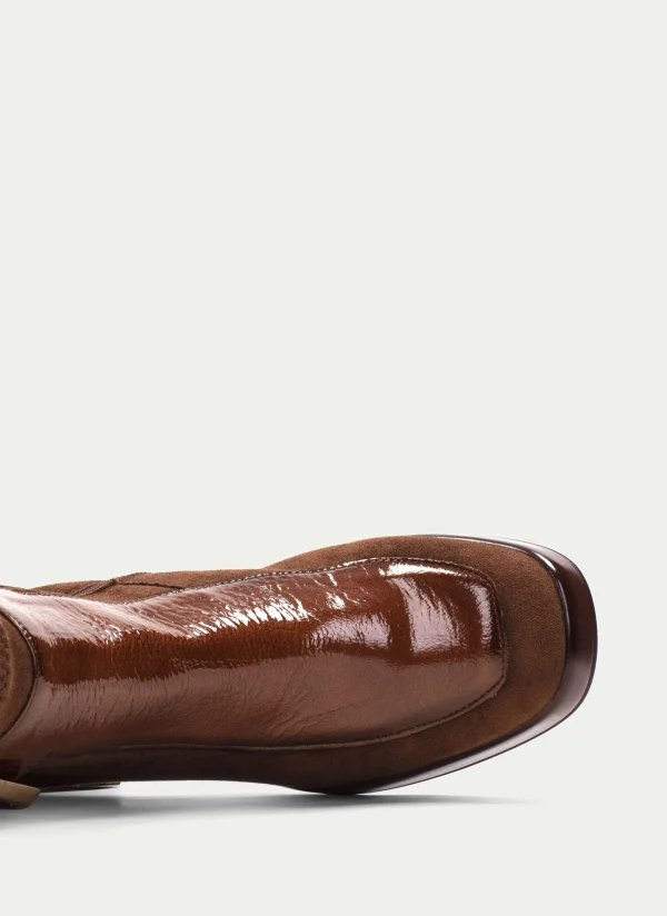 HISPANITAS Botins tokio couro