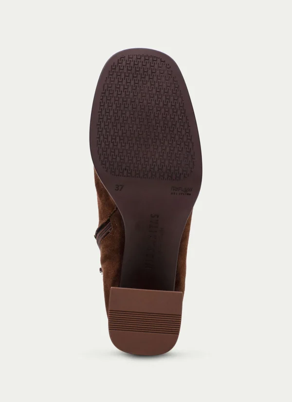 HISPANITAS Botins tokio couro
