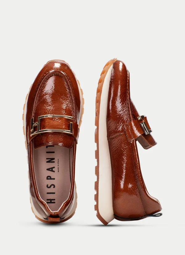 HISPANITAS Moccasins Desportivos loira couro