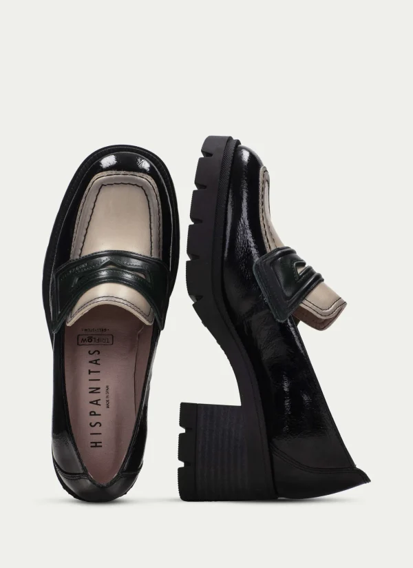 HISPANITAS Moccasins everest preto