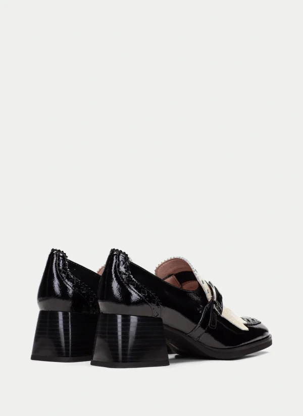 HISPANITAS Moccasins milan preto-milk