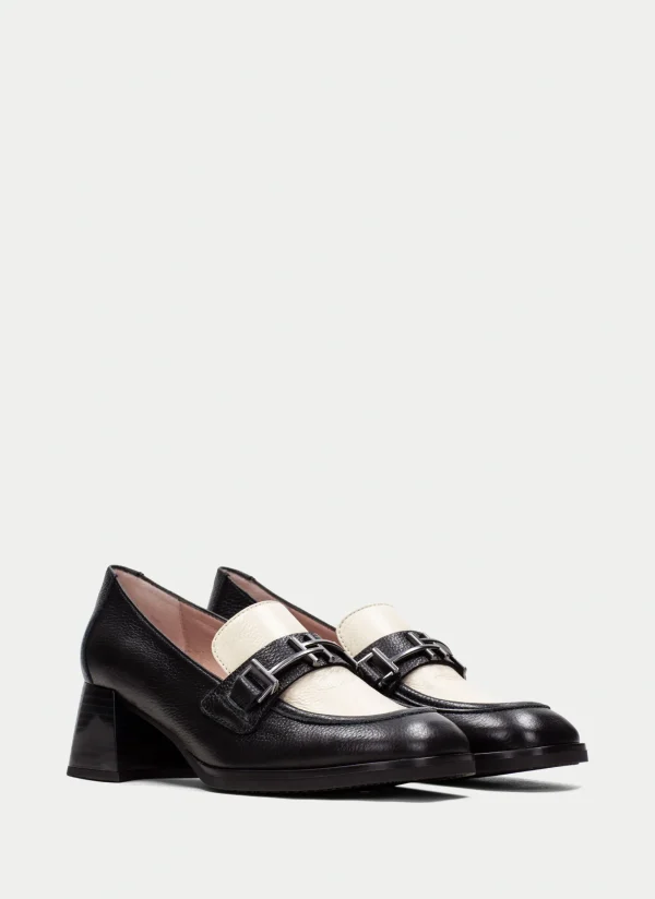 HISPANITAS Moccasins milan preto-milk