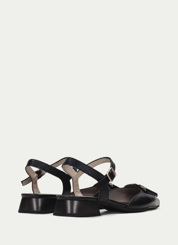 HISPANITAS Sapatos rasos dali preto