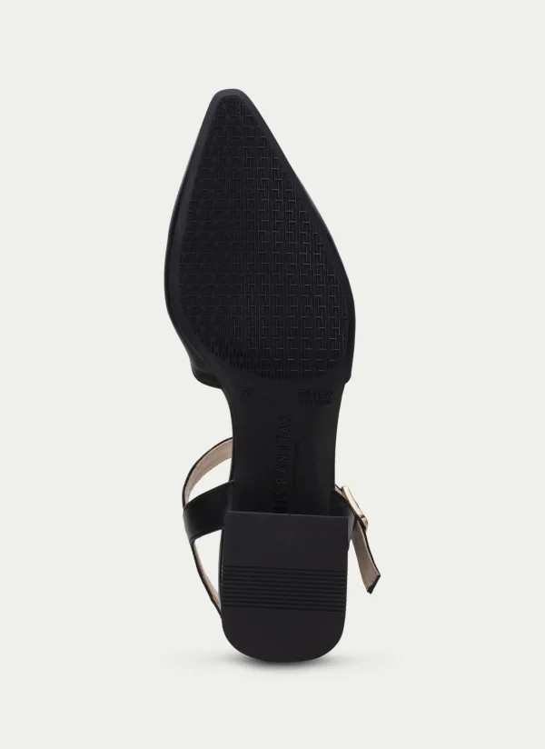 HISPANITAS Sapatos rasos dali preto