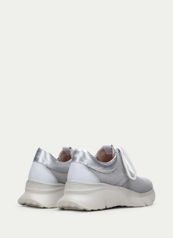 HISPANITAS Sneakers hawai blanco-plata