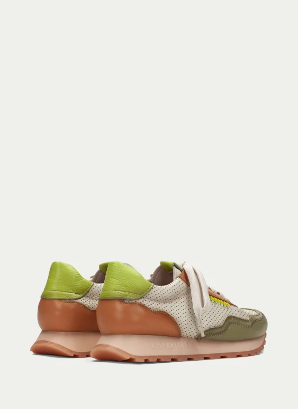 HISPANITAS Sneakers loira aloe-creme-pessego
