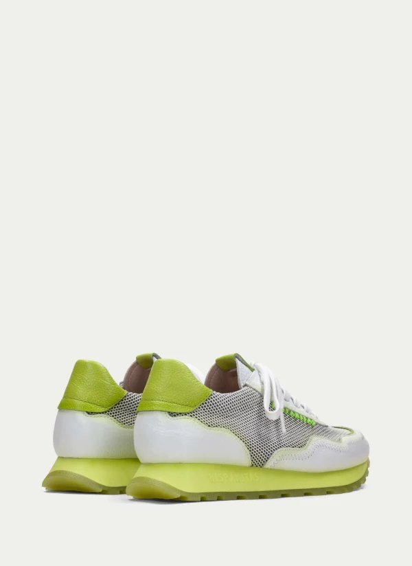 HISPANITAS Sneakers loira branco-kiwi