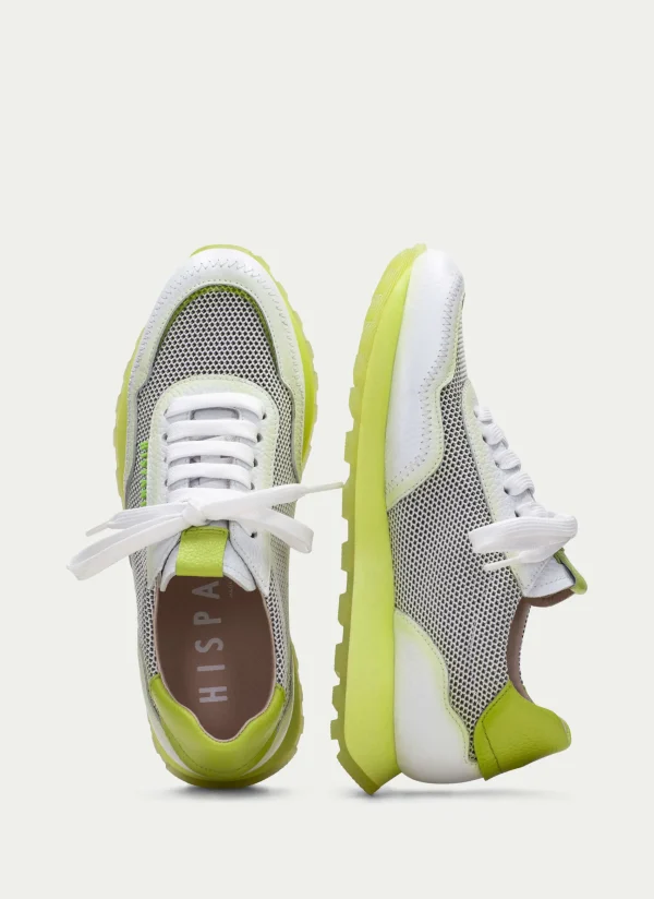 HISPANITAS Sneakers loira branco-kiwi