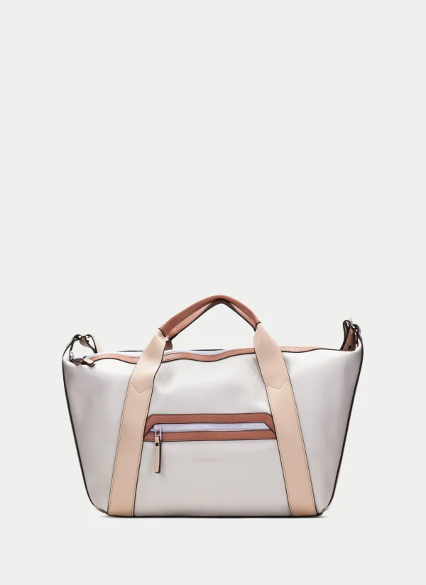 HISPANITAS Tote  cinza-areia