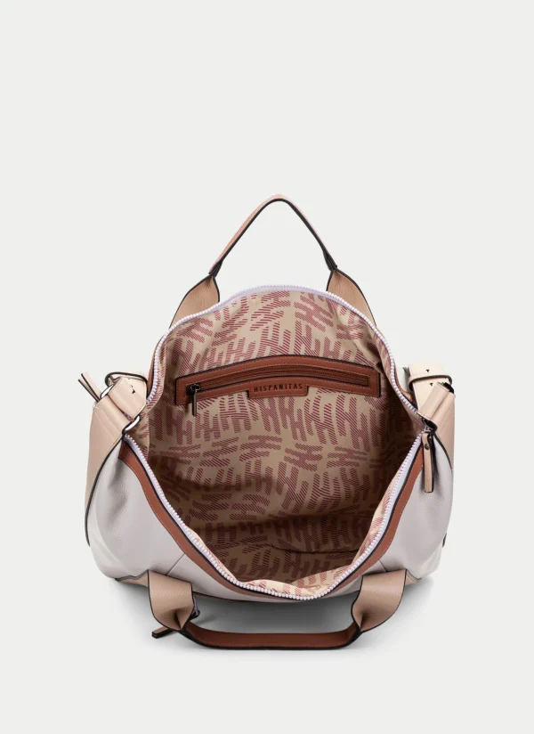 HISPANITAS Tote  cinza-areia